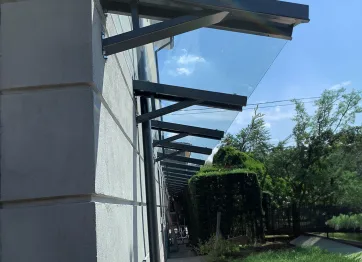tettoie vetro